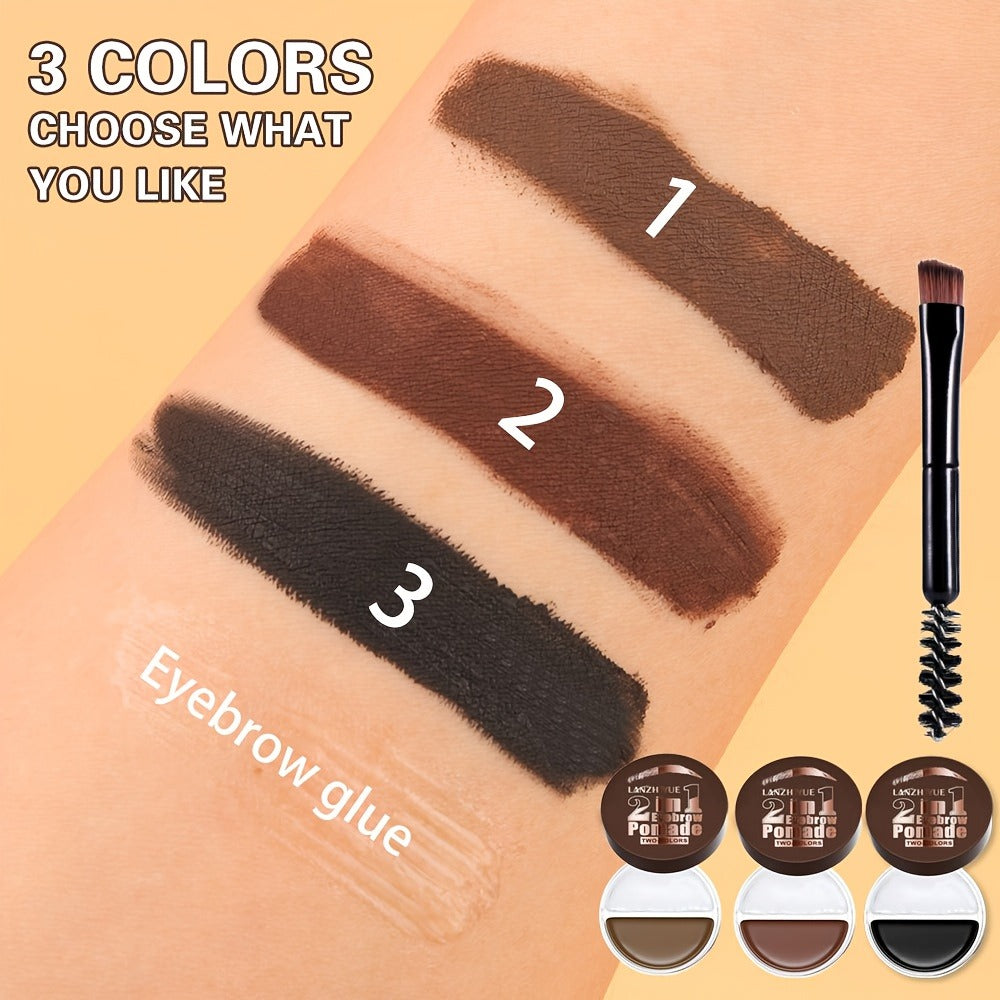 3D Microblading Brow Pen Waterproof Sweat-Proof, for Makeup, Travel and Everyday Vanity Use