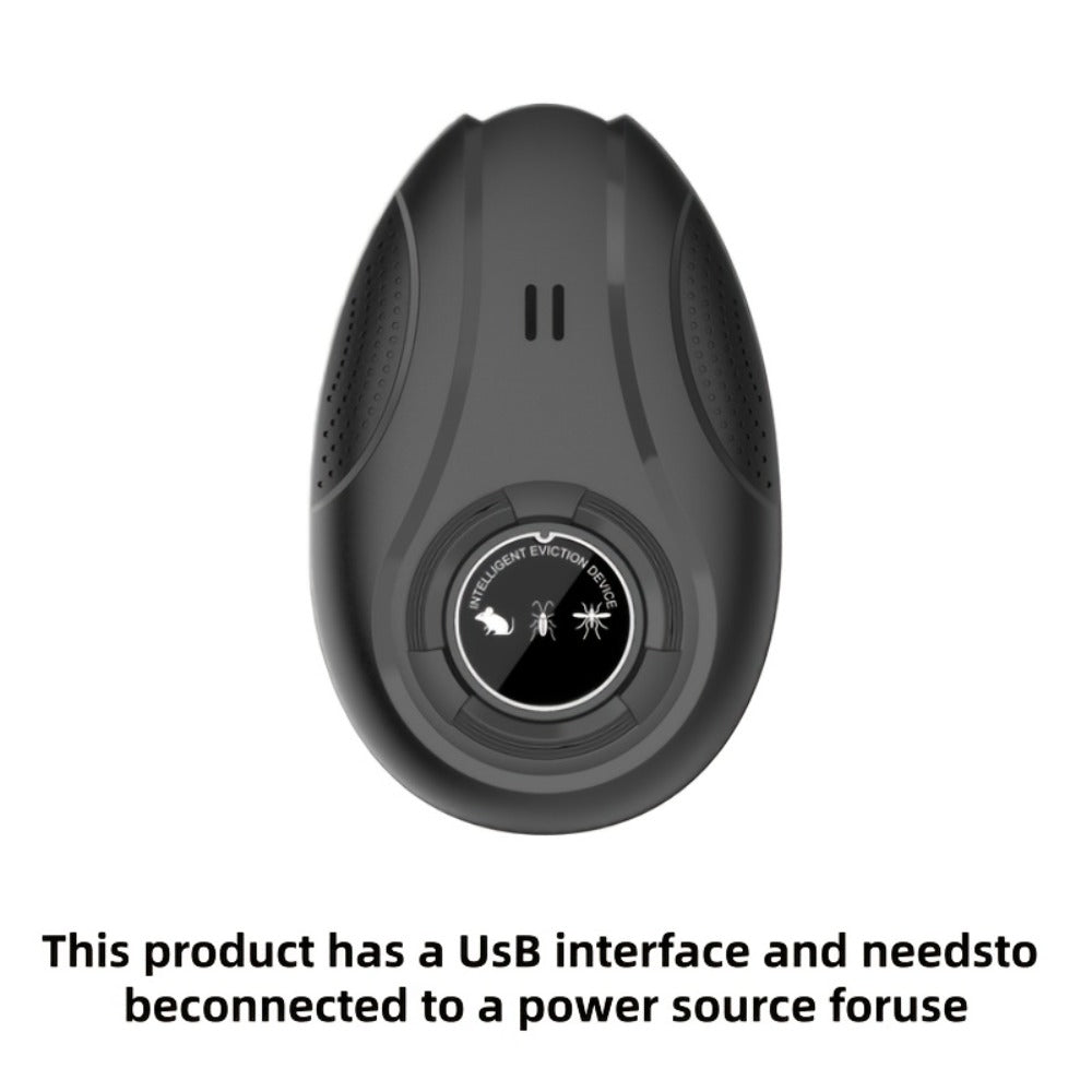 Ultrasonic Pest Repeller for Home Indoor, Plug-In Electronic Mosquito Cockroach Mouse Ant Spider Device for House Office Warehouse