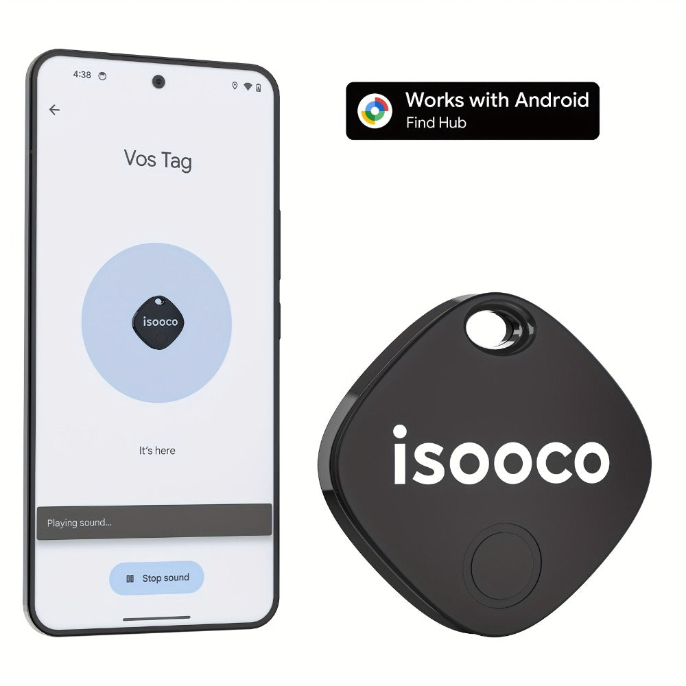 Mini GPS Tracker No Monthly Fee Real-Time Locator – Dual System iOS & Android Compatible 24/7 Tracking for Car Truck SUV Motorcycle Boat