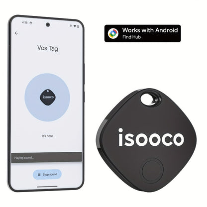 Mini GPS Tracker No Monthly Fee Real-Time Locator – Dual System iOS & Android Compatible 24/7 Tracking for Car Truck SUV Motorcycle Boat