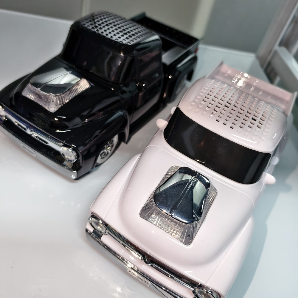 Portable Bluetooth Speaker Car-Shaped Model with TWS, USB, FM, TF, AUX and Seven Color Packs