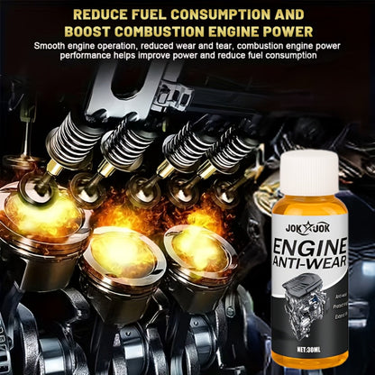 Engine Protection Synergist 30ml – Anti-Noise Anti-Vibration Fuel Saving Engine Oil Additive, Reduces Engine Wear & Vibration