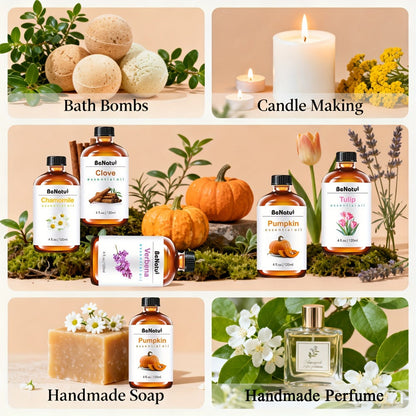 Large 120ml Aromatic Oil Bottles in Lavender, Peppermint, Eucalyptus and Seven More Options
