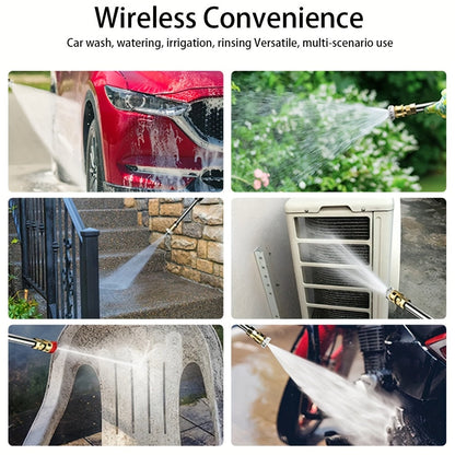 Cordless Pressure Washer Battery Powered, Car Yard Driveway Garden for Garden, Patio and Yard Use