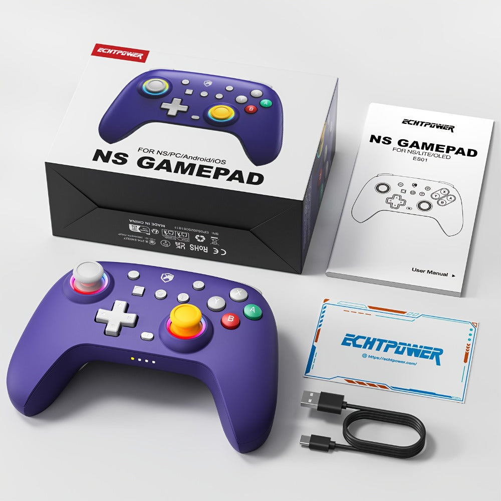 Hall Effect Wireless Controller for Nintendo Switch OLED Switch Lite - No Drift Joystick Turbo for an Everyday Personal Care Routine