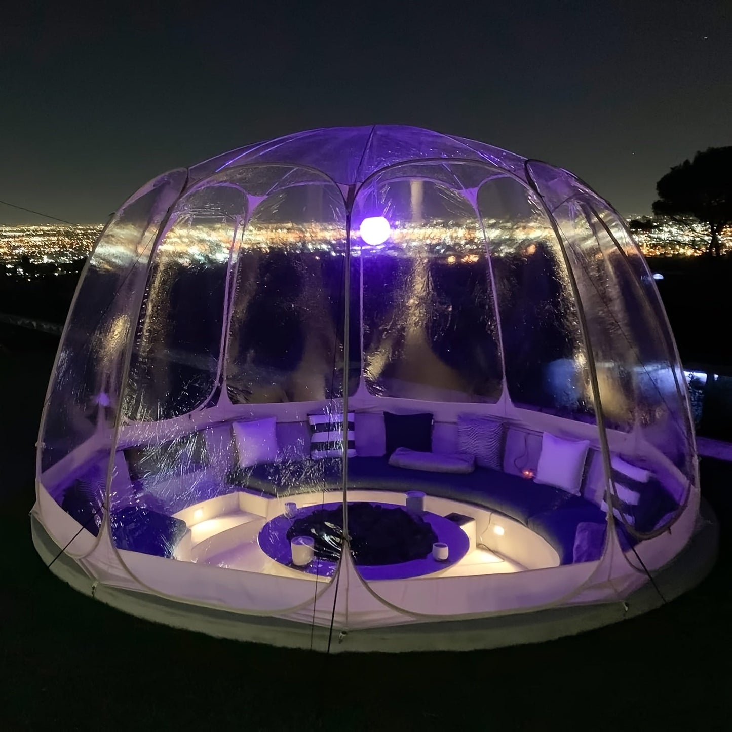 Bubble Tent Clear Dome Igloo Outdoor Stargazing Camping 10ft 12ft