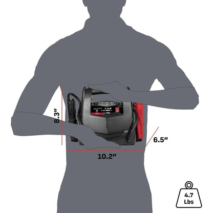 1200A Car Jump Starter and Power Station, 4-in-1 Solution, 150-PSI Air Compressor, 2.4A USB Charging: for 12V Sport