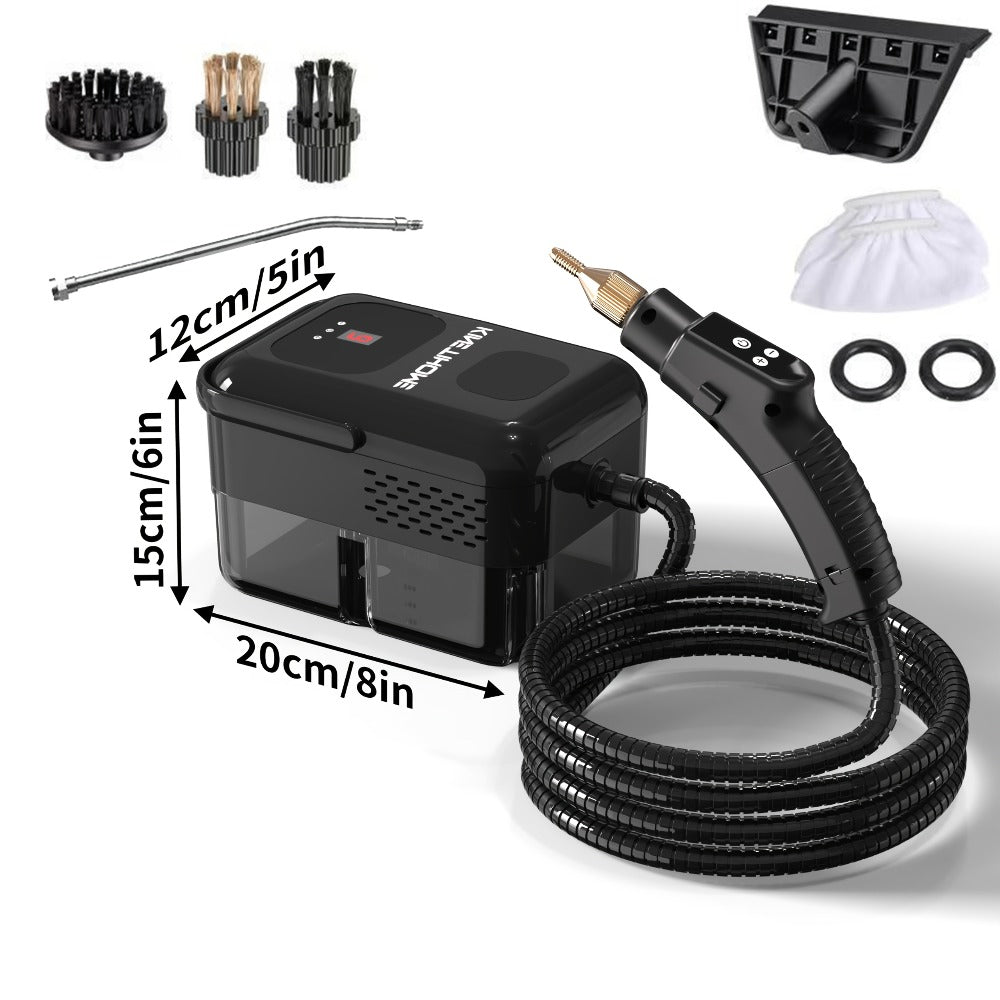 Steam Cleaner Handheld High Pressure Portable, Deep Clean for Kitchen Grease Range Hood Sofa Tile Grout Car AC Washing Machine