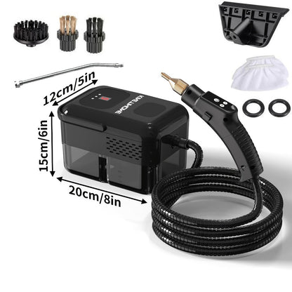 Steam Cleaner Handheld High Pressure Portable, Deep Clean for Kitchen Grease Range Hood Sofa Tile Grout Car AC Washing Machine