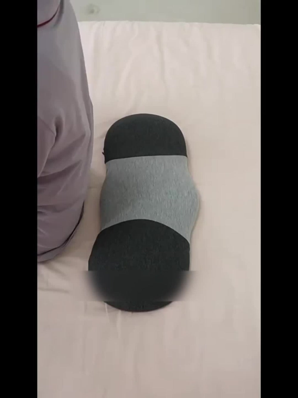 Lumbar Support Pillow Large Size Lower Back Cushion Cooling Breathable Pillowcase Supportive Waist Pillow Bed Sofa Floor