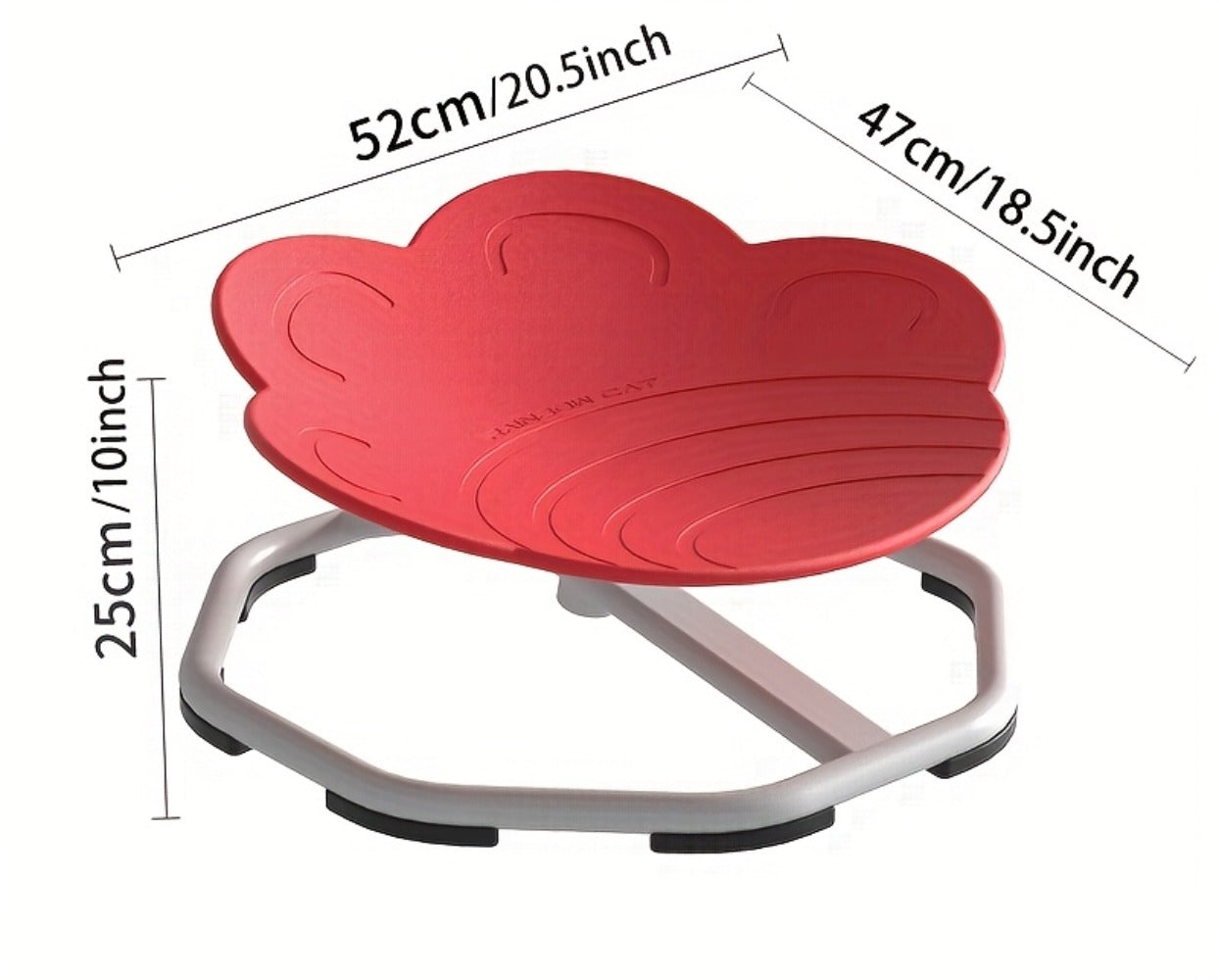 Sensory Spinning Chair for Kids with Autism & ADHD, Ages 3-18, Swivel Sit and Spin Chair to Improve Focus & Body Balance
