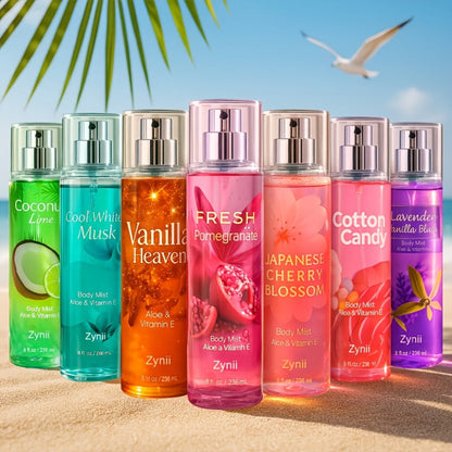 Hair Fragrance Spray for Women 7.98 oz - 18 Scent Varieties, 6-8 Hours Hair Mist, Light Perfume for Daily Use & Dates