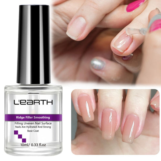 Nail Strengthening Polish 10ml Glycerin & Hyaluronic Acid Formaldehyde-Free – Hardener Treatment for Thin Brittle Weak Nails Fast Results