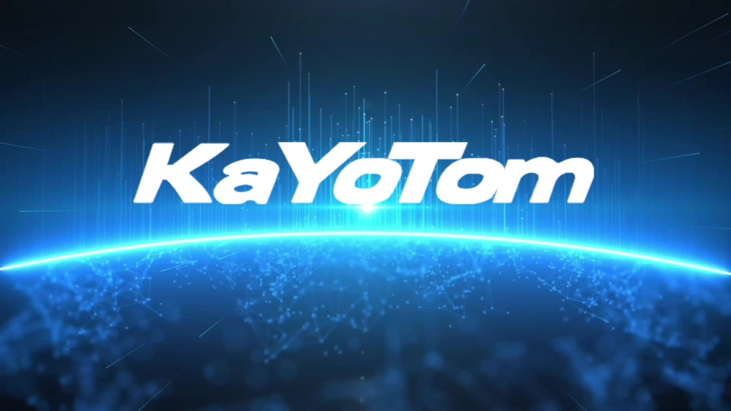 Kayotom K300S 4G Global Walkie Talkie Unlimited Range, No Monthly Fee Two Way Radio, UHF 400-480MHz Long Battery Life