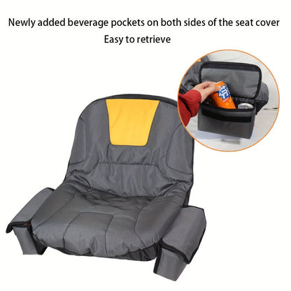 Lawn Mower Seat Cover, Riding Mower Tractor Garden Outdoor for Garden, Patio and Yard Use, with Listed Configuration