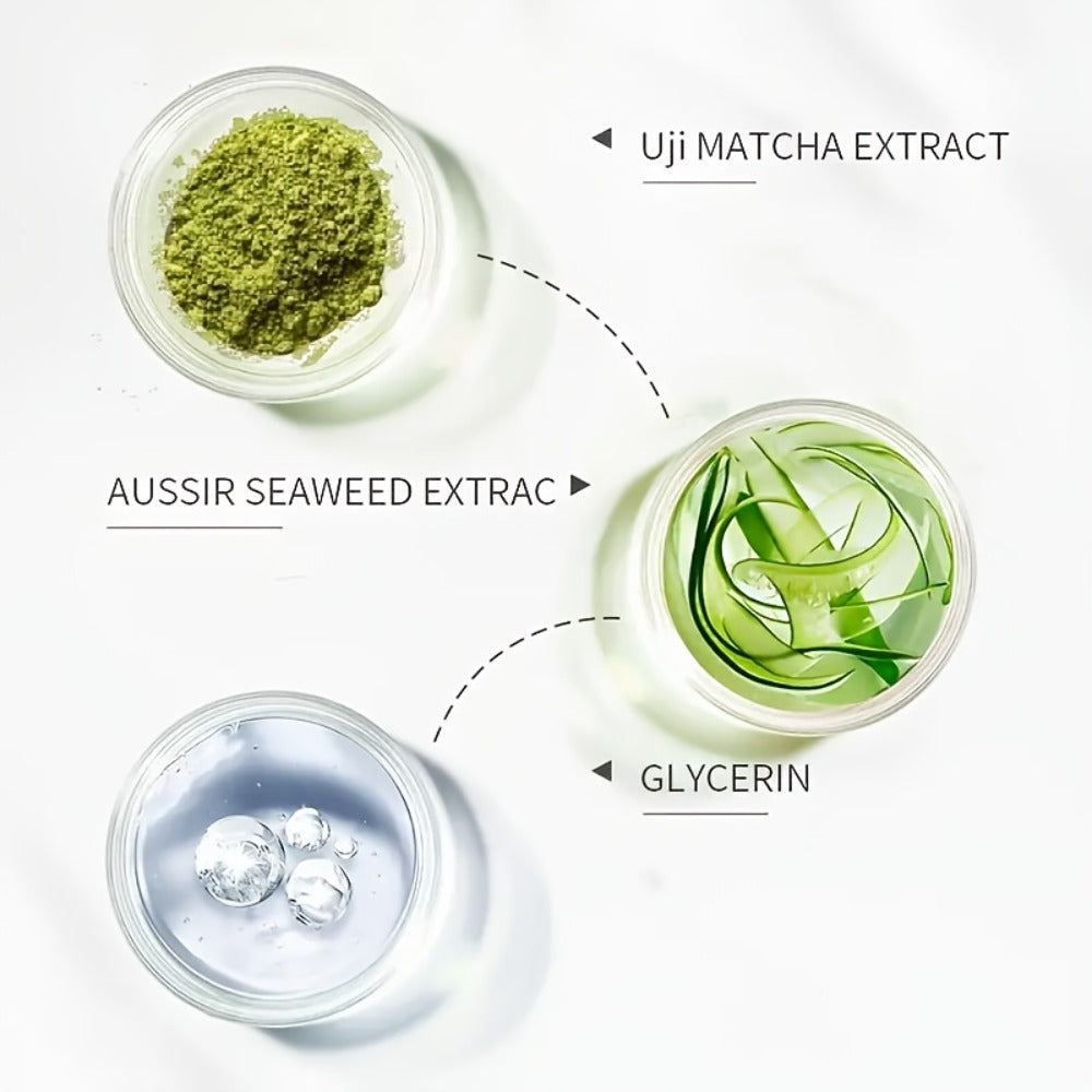 Matcha Peeling Gel Face Scrub with Tea Tree Salicylic Acid Exfoliating Alcohol Free Facial for Bath Time, Home Spa and Personal Care