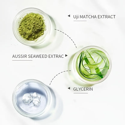 Matcha Peeling Gel Face Scrub with Tea Tree Salicylic Acid Exfoliating Alcohol Free Facial for Bath Time, Home Spa and Personal Care