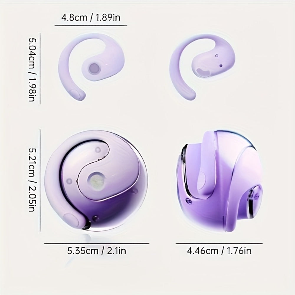 100 Language Real-Time Translation TWS Earphones Coconut Ball Pendant Wireless Earbuds for Bedside Audio, Alarms and Room Entertainment