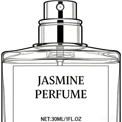 Perfume for Women Jasmine or Sweet Orange Blossom Spray with Fresh Mint, Jasmine and Lavender Notes