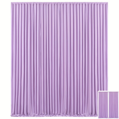 Party Backdrop Curtains 2pcs 59x118 Inch with Poles Wrinkle-Resistant Non-Transparent Fabric for an Everyday Personal Care Routine