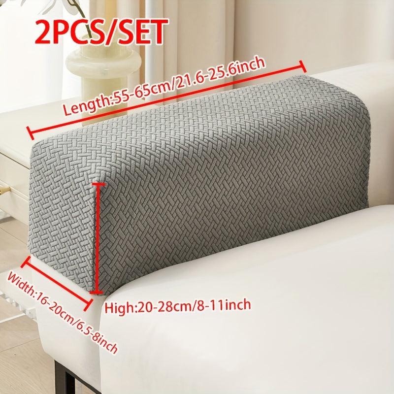 Sofa Cover Sectional Panel Options for Single to 4 Seats, Chaise, Armrest Pair or Backrest in Five Colors