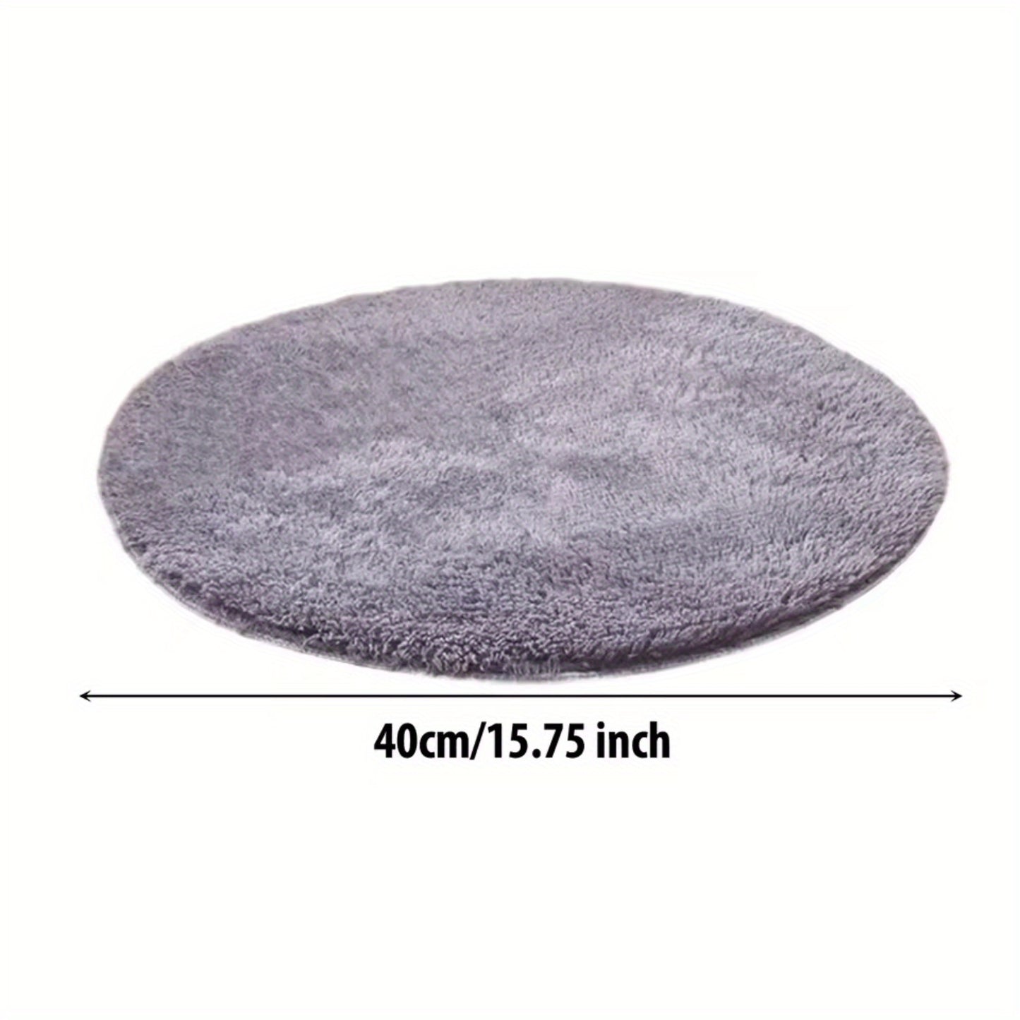 Pet Heating Pad Electric Heated Mat for Dogs & Cats – 15.75" Round Constant Temperature Warm Bed, Chew-Resistant USB Cable