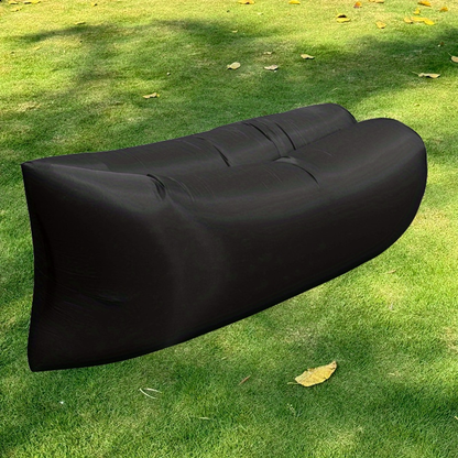 Inflatable Air Sofa Outdoor Camping Lounger 440LB Heavy Duty Quick Inflate Portable Lazy Bag Sofa Bed with Carry Bag Lightweight Compact