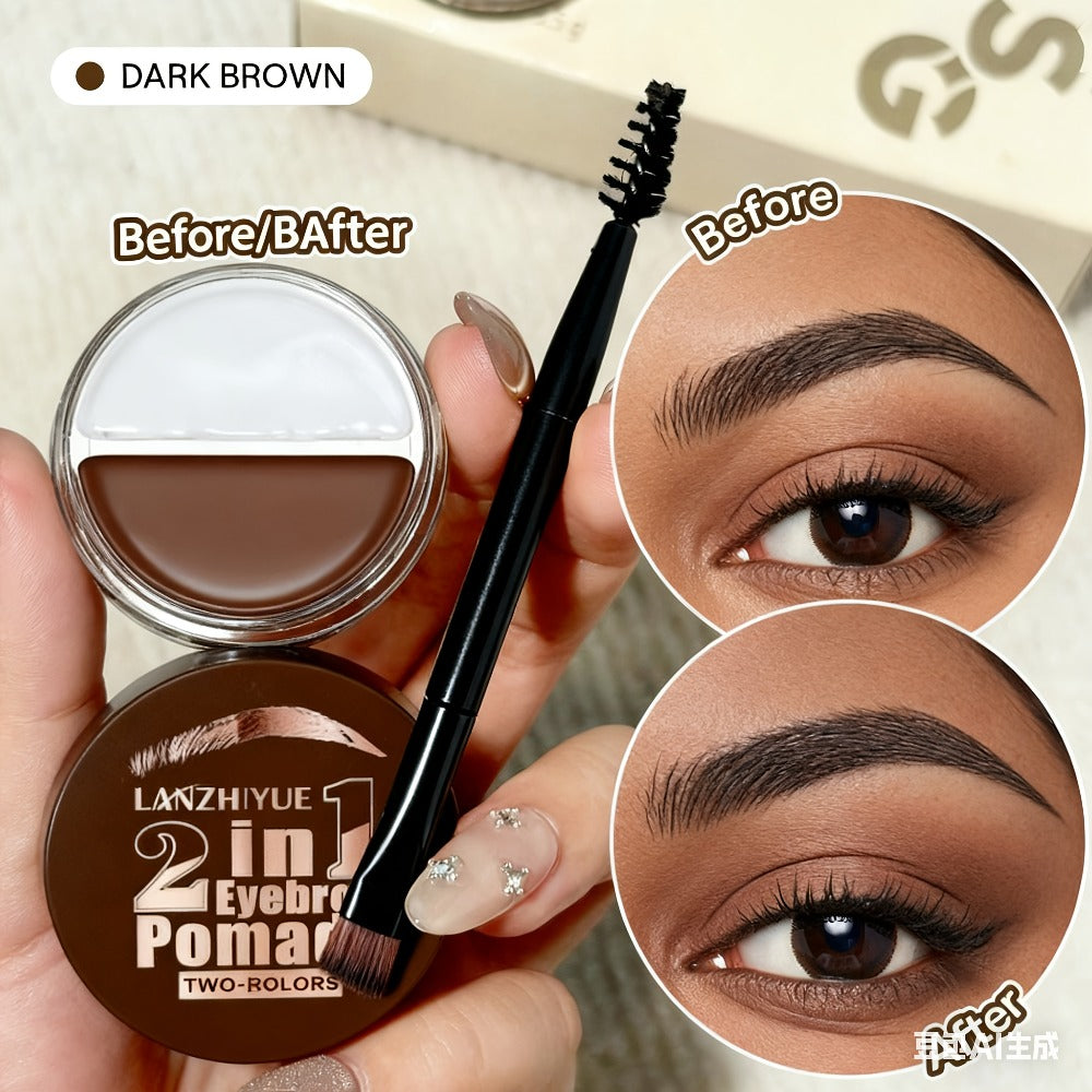 3D Microblading Brow Pen Waterproof Sweat-Proof, for Makeup, Travel and Everyday Vanity Use