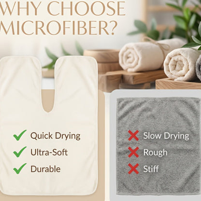 Microfiber Facial Towels 6 Pack, Professional Split-Fiber Esthetician Face Towels for Facials, Mask Removal & Spa