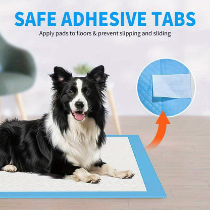 Dog Pee Pads Super Absorbent – Thickened Bamboo Training Pads for Medium & Large Dogs, XL & XXL Puppy Pads for Indoor Use