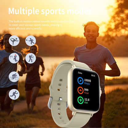 Smartwatch Large Screen with Wireless Calling & Message Alerts, Full Touch HD Display, Heart Rate, Blood Oxygen, Sleep and Stress Readouts