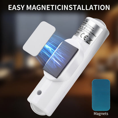 RGB Magnetic Night Light LED Ambient, Multi-Color Motion Sensor, No-Drill Magnetic Install, Long Battery Life for Living Room
