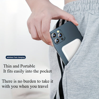 Power Bank Magnetic 5000mAh or 10000mAh with 5W Wireless Charging, LED Display and Dual Inputs