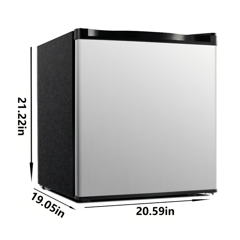 Mini Fridge with Freezer 1.7/3.5 Cu.Ft - Compact Refrigerator with Adjustable Thermostat, Energy Saving