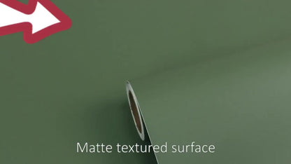 Peel and Stick Wallpaper Textured Matcha Green | Self-Adhesive Contact Paper 23.62"x118.1" Roll | Removable Wall Covering for Kitchen