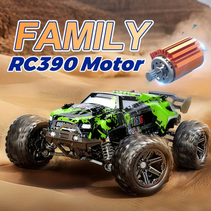 Remote Control Car, 4WD Climbing and Drift Truck with Full-Proportional Control, Mixed Color Body and Large Tires