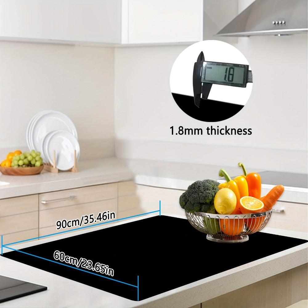 Extra Large Silicone Mat for Kitchen Counter, Heat Resistant Countertop Protector, Nonstick Craft Mat & Placemat