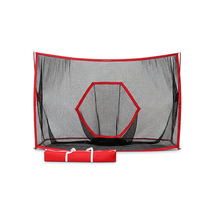 Golf Practice Net with Target & Swing Guide – 7x10 FT & 7x7 FT Driving Range Training Net, Easy Assembly, Indoor Outdoor Use
