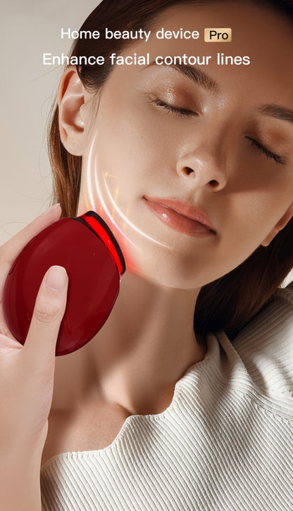 Handheld Beauty Device 3-in-1 Skincare Modes - USB Rechargeable Facial Care Tool with Color Light Therapy