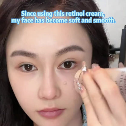 Face Cream Retinol and Vitamin C Formula with Lightweight, Fast-Absorbing Finish for Morning or Night Use