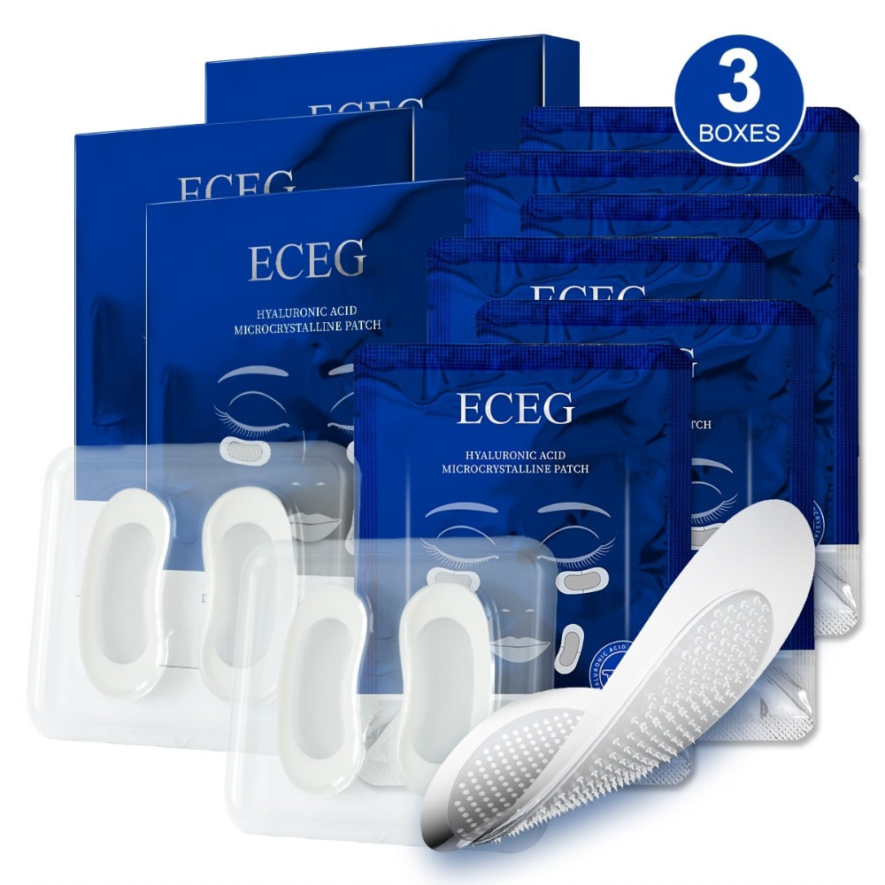Hyaluronic Acid Dissolving Under Eye Patch Set, Three Boxes for a Hydrating Eye Care Routine