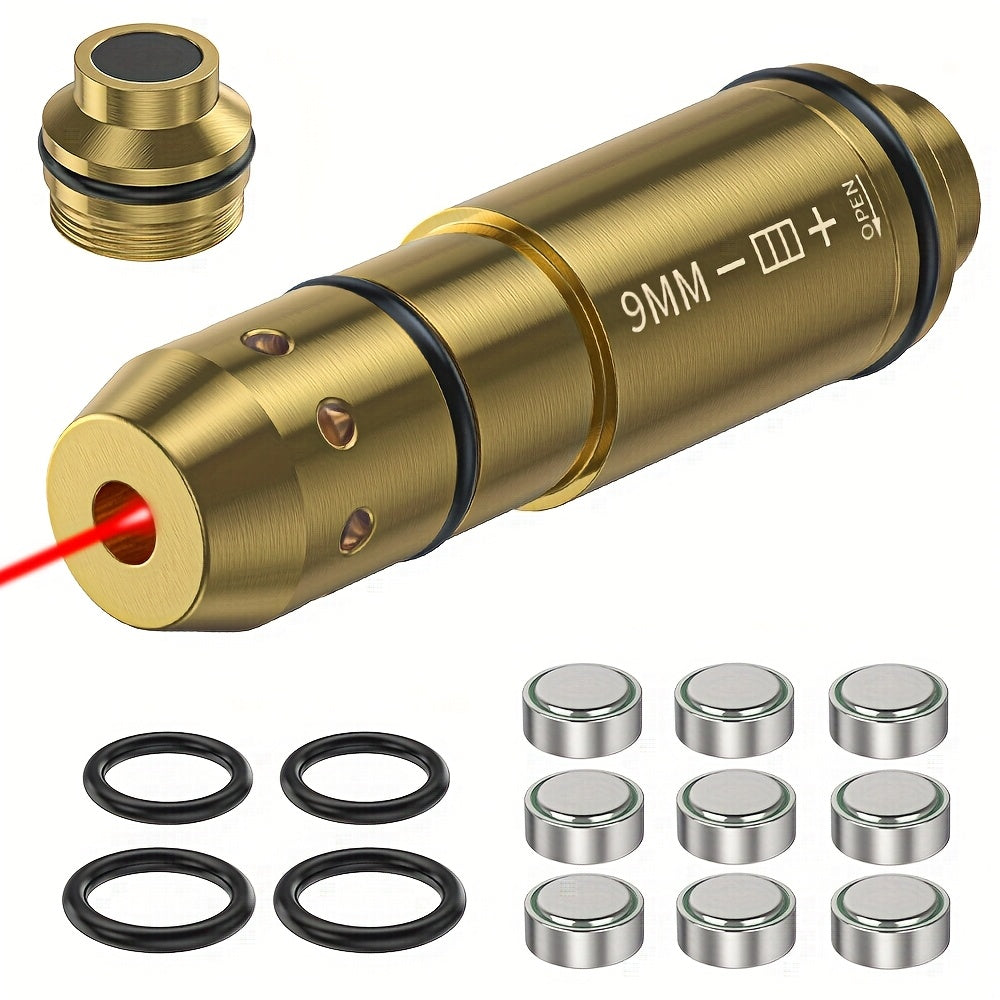 Dry Fire Laser Training Cartridge Multi-Caliber – 9mm 45ACP 223Rem 380ACP 357Sig 308Win 12GA 40Cal 6.5mm 7.62x39 | H59 Brass | Class IIIA