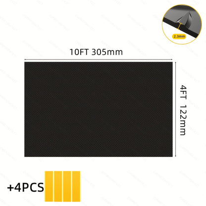 Garage Floor Mat Diamond Plate – 2.8mm Heavy Duty Parking Mat, Water & Stain Resistant Floor Runner for Garage