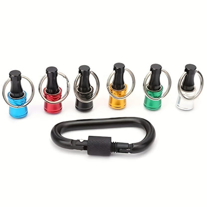 Magnetic Drill Bit Keychain Set Funny Novelty Trick Tool Gift for Men Dad Husband Him for Entryways, Bedrooms and Living Spaces