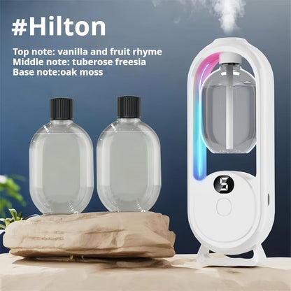 Aromatherapy Diffuser with Essential Oils 2-in-1 Humidifier - Hotel Scent Home Fragrance Machine with Natural French Essential Oils