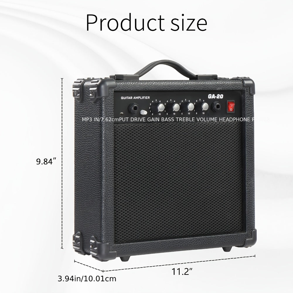 GA-20 20W Electric Guitar Amplifier with 6.5" Speaker for an Everyday Personal Care Routine