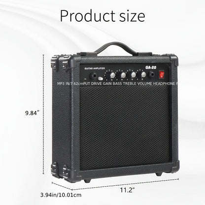 GA-20 20W Electric Guitar Amplifier with 6.5" Speaker for an Everyday Personal Care Routine
