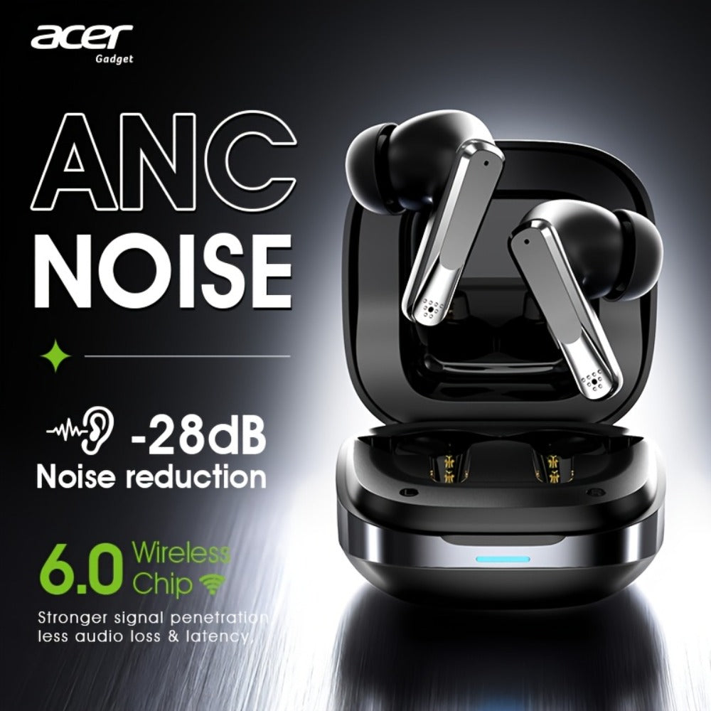 Wireless Earbuds Acer Mini Bluetooth 5.4 with Touch Controls, Call Noise Reduction Mic and Three Colors