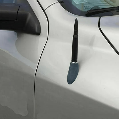 Short Car Antenna 5.3 Inch – Carbon Steel Universal Fit AM FM Signal Booster Stub Antenna Replacement for Cars Trucks SUVs