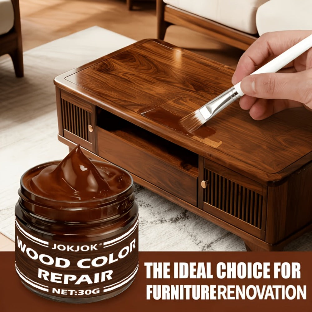 Wood Paste Filler - Furniture Scratch Crack Restore Agent for Doors Cabinets Tables Chairs for Entryways, Bedrooms and Living Spaces